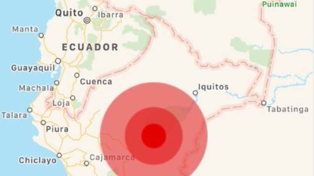 Sismo en Perú