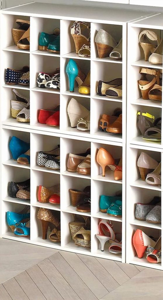 16 ideas para ordenar todos tus zapatos